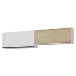 Kit 2 Armários de Cozinha Aéreos 4 Portas Veneza Multimóveis MP2150