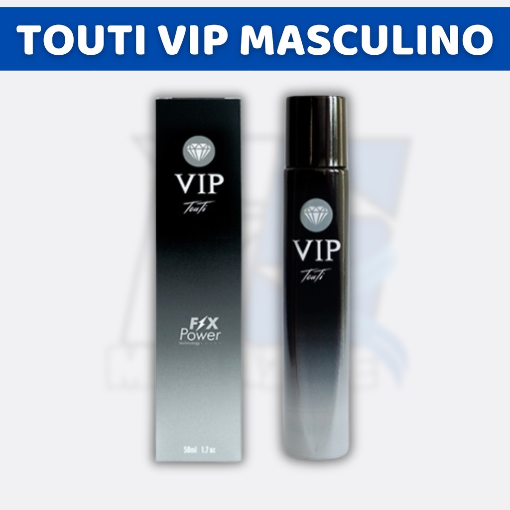 Perfume Touti VIP Masculino - 50ml em Oferta na Shopee