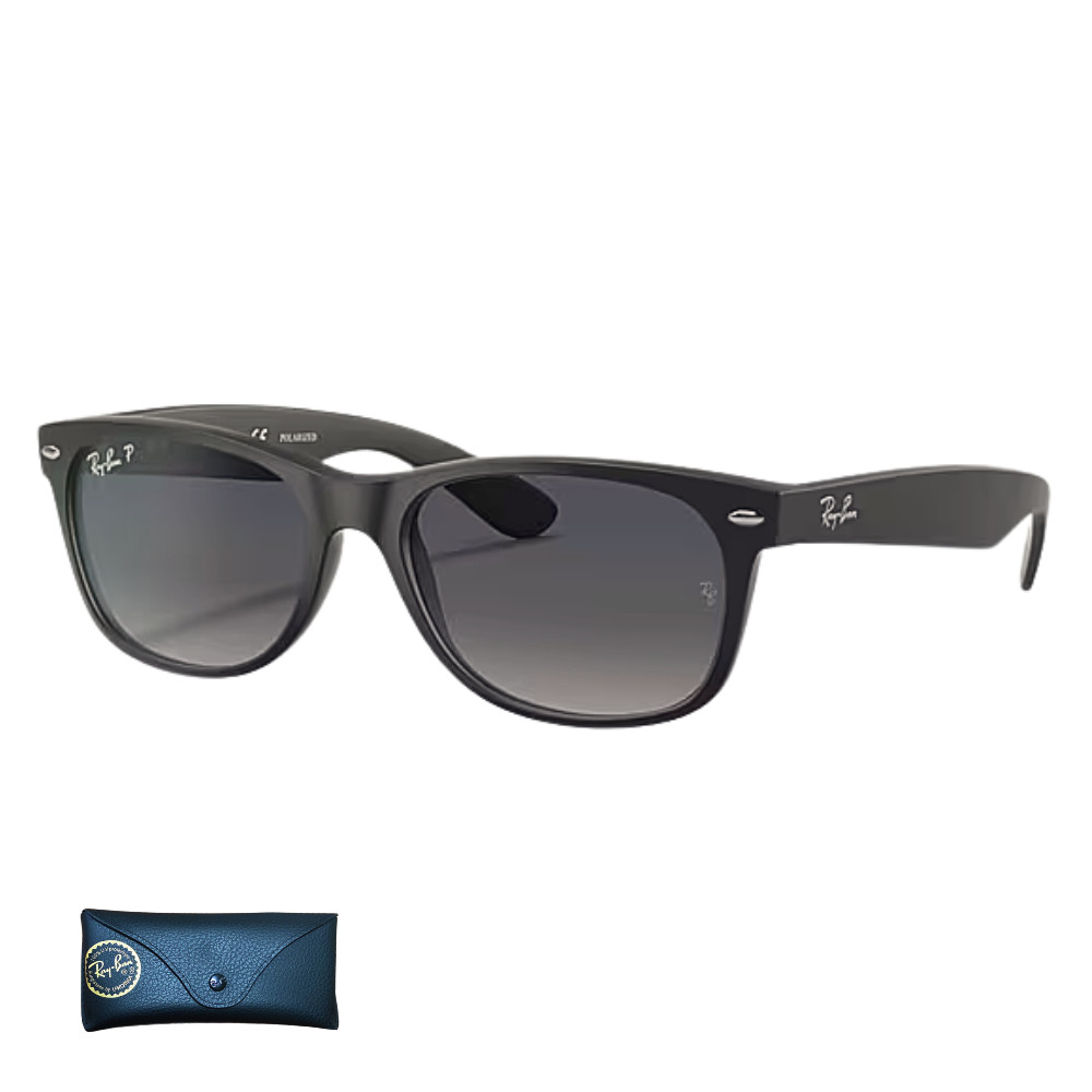 Óculos De Sol Ray Ban New Wayfarer Polarizado RB2132 Tamanho 55