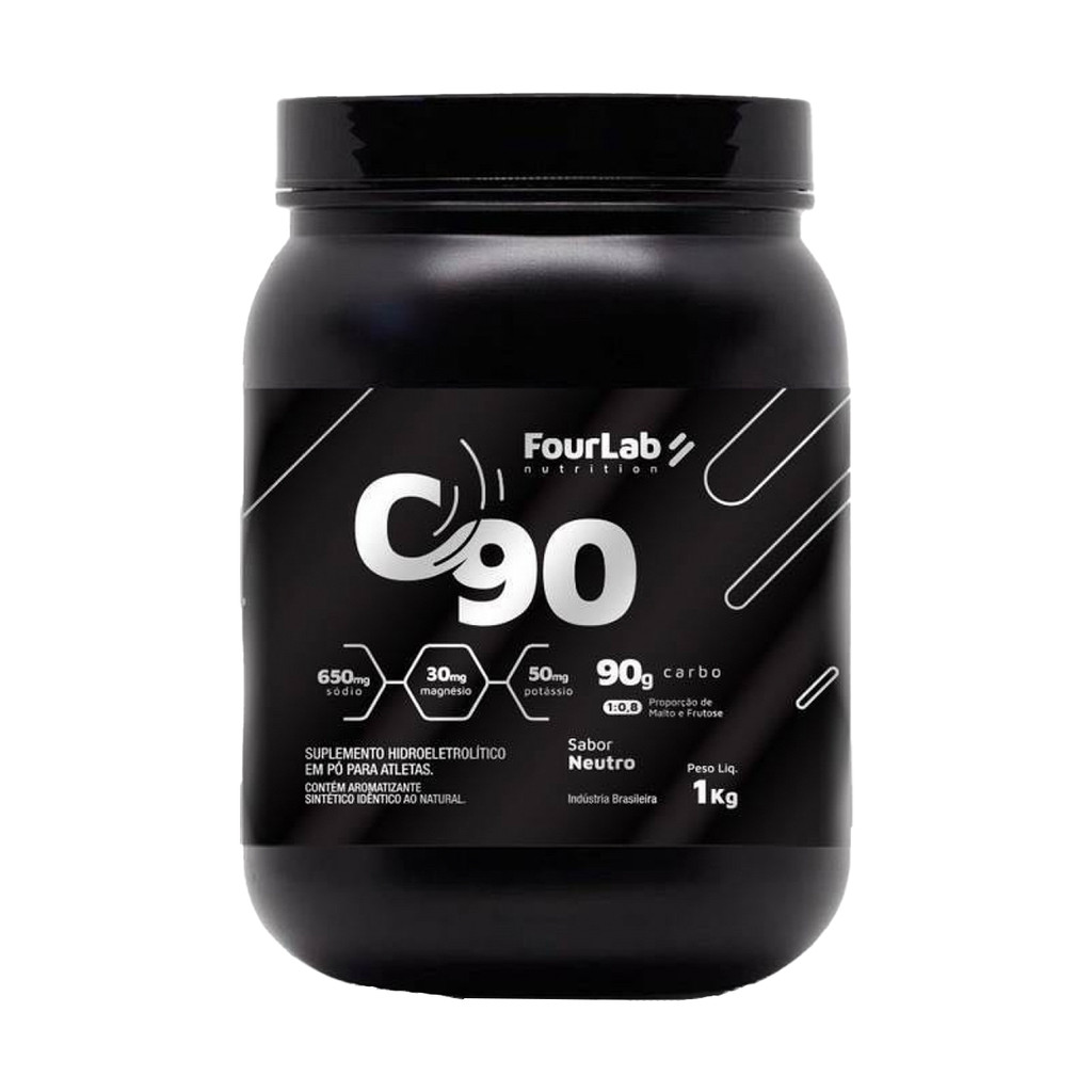 Suplemento Alimentar - C90 Neutro 1kg - Fourlab em Oferta na Shopee
