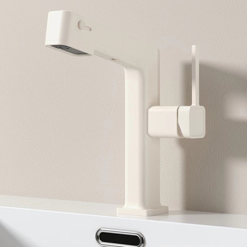 Torneira De Lavabo / Banheiro Luxo Metal Moderna 1/2 Cuba Branco