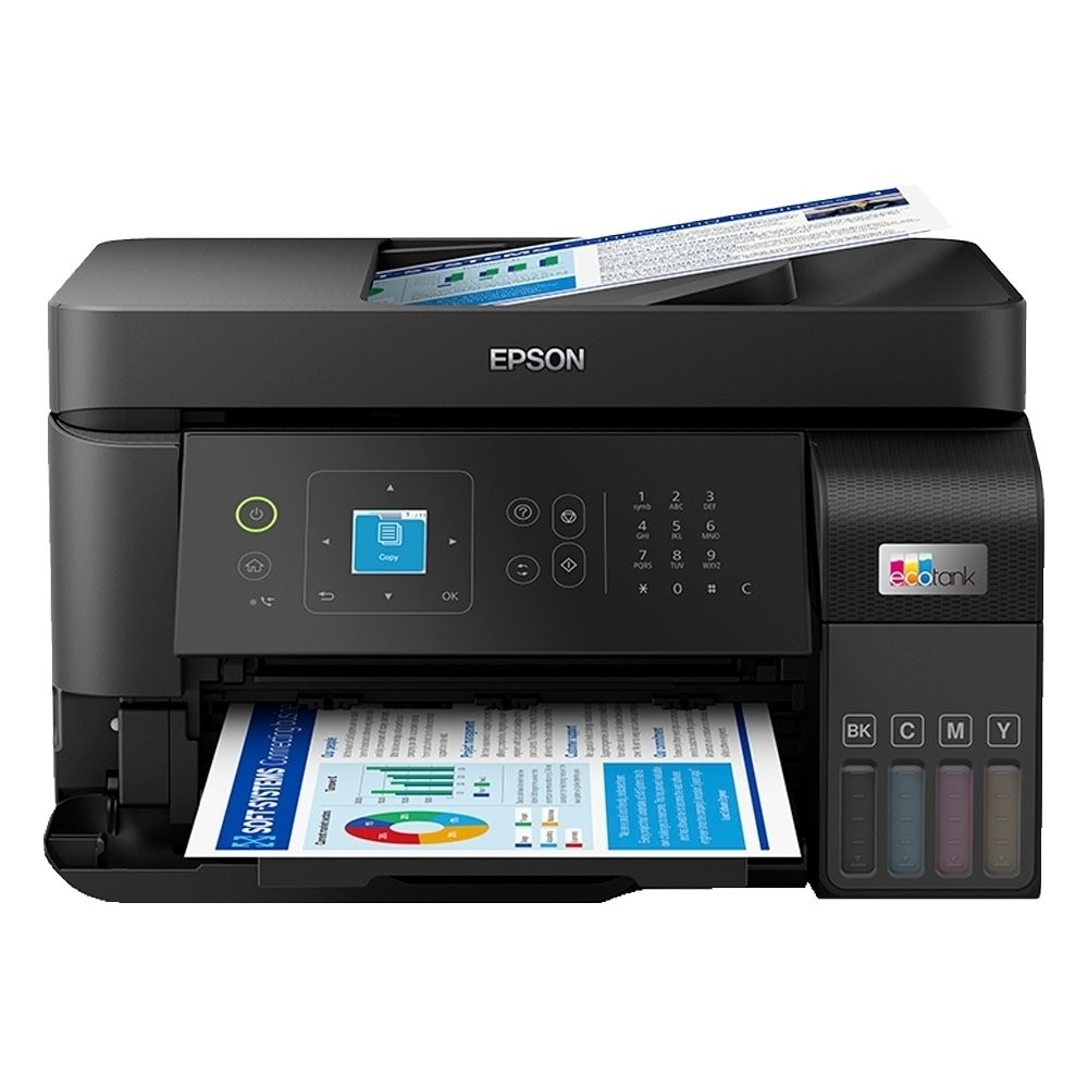 Multifuncional Epson Ecotank L5590 | Injeção de Tinta, Colorida, Wi-Fi, Wi-Fi Direct, USB 2.0, Preto em Oferta na Shopee
