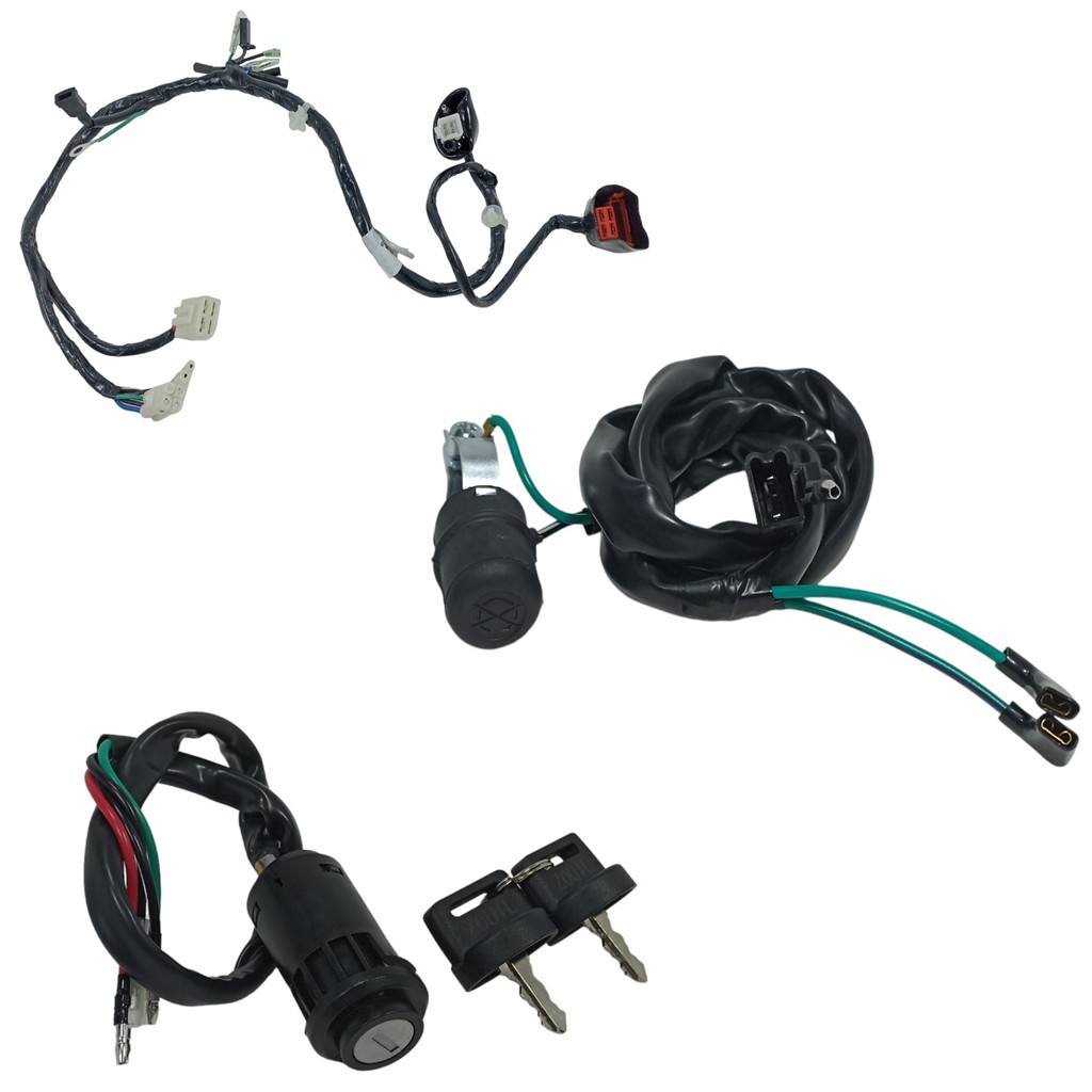 Kit Chicote Chave Ignição e Mata Motor Crf 230 F 2007 a 2020 em Oferta na Shopee