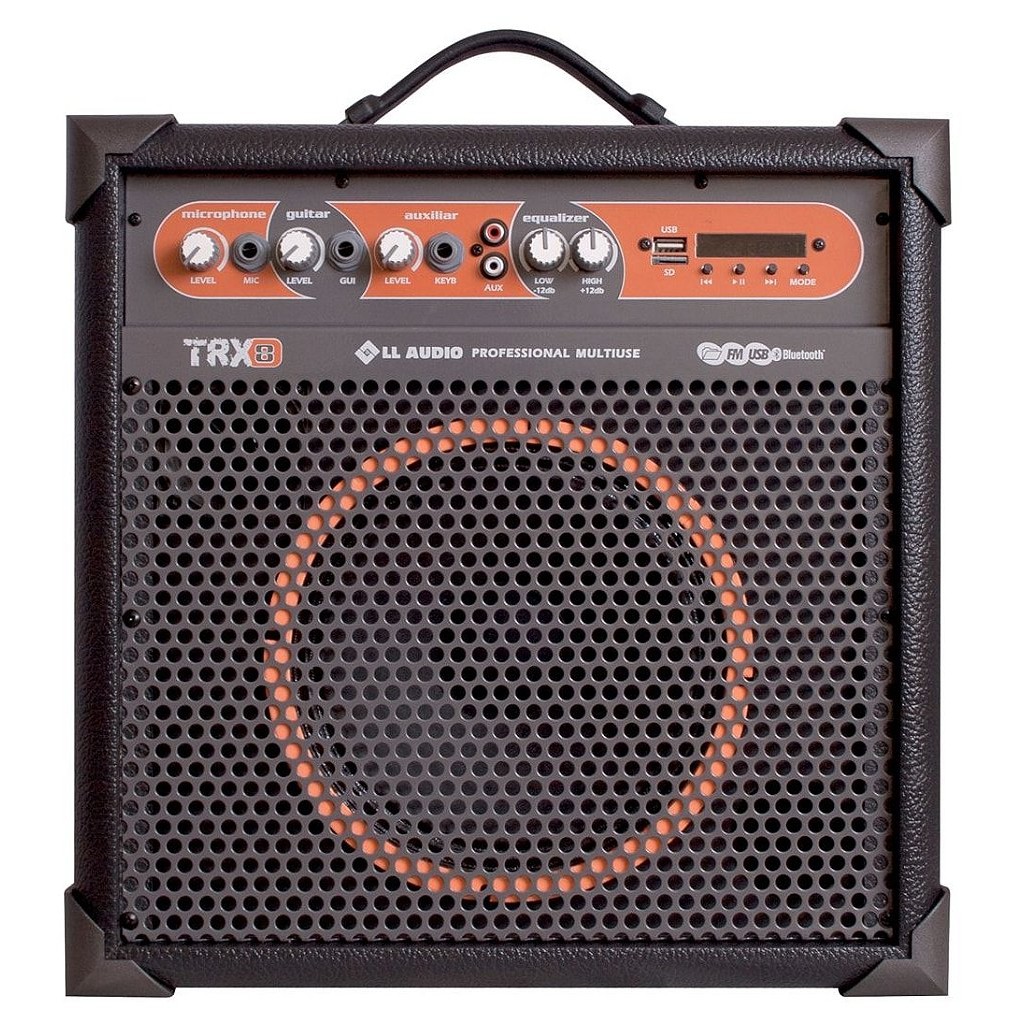 Caixa de som Amplificada Multiuso TRX8 – 45W RMS