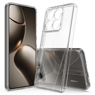 Para Xiaomi 14T , 14T Pro Case ELVEV Dropproof Acrílico Duro TPU Cristal Transparente Capa De Telefone em Oferta na Shopee