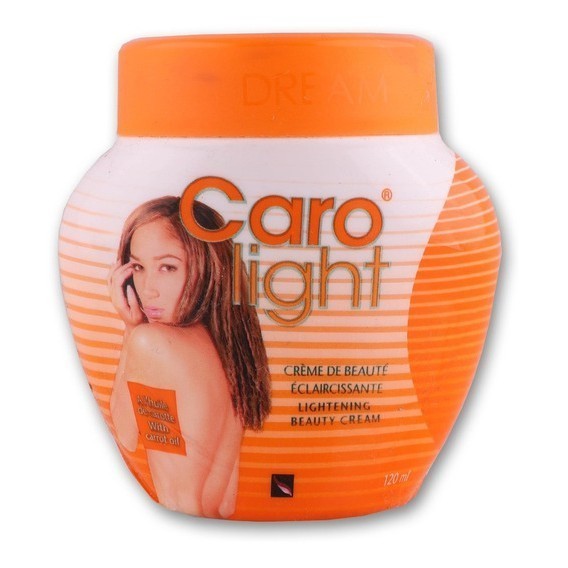 CREME CLAREADOR CARO LIGHT 120ML//IMPORTADO Lightning Beauty Feiminino hidratante Facial e Corporal