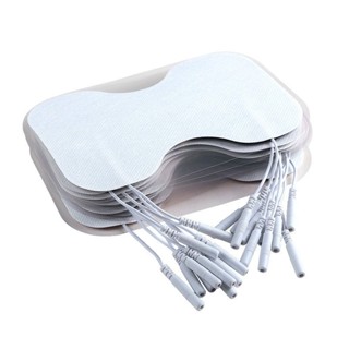 Almofadas de eletrodo de cintura reutilizável auto-adesivo 2mmpin eletrodo Pad Fisioterapia Gel Patch para a cintura tra em Oferta na Shopee