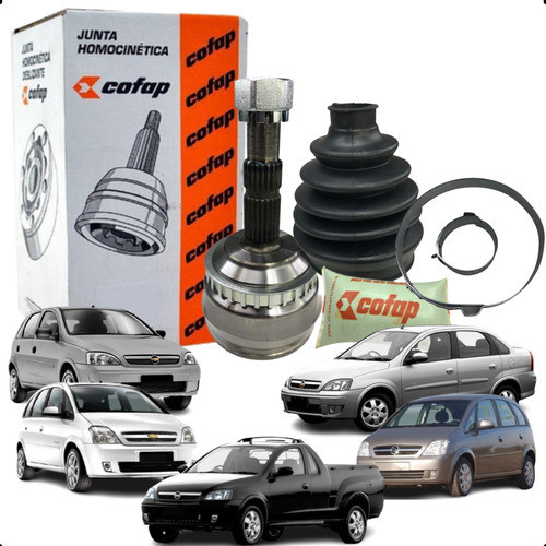 Junta Homocinetica Roda Original Cofap Para Corsa Meriva Montana 1.4 1.8 2003 Até 2013