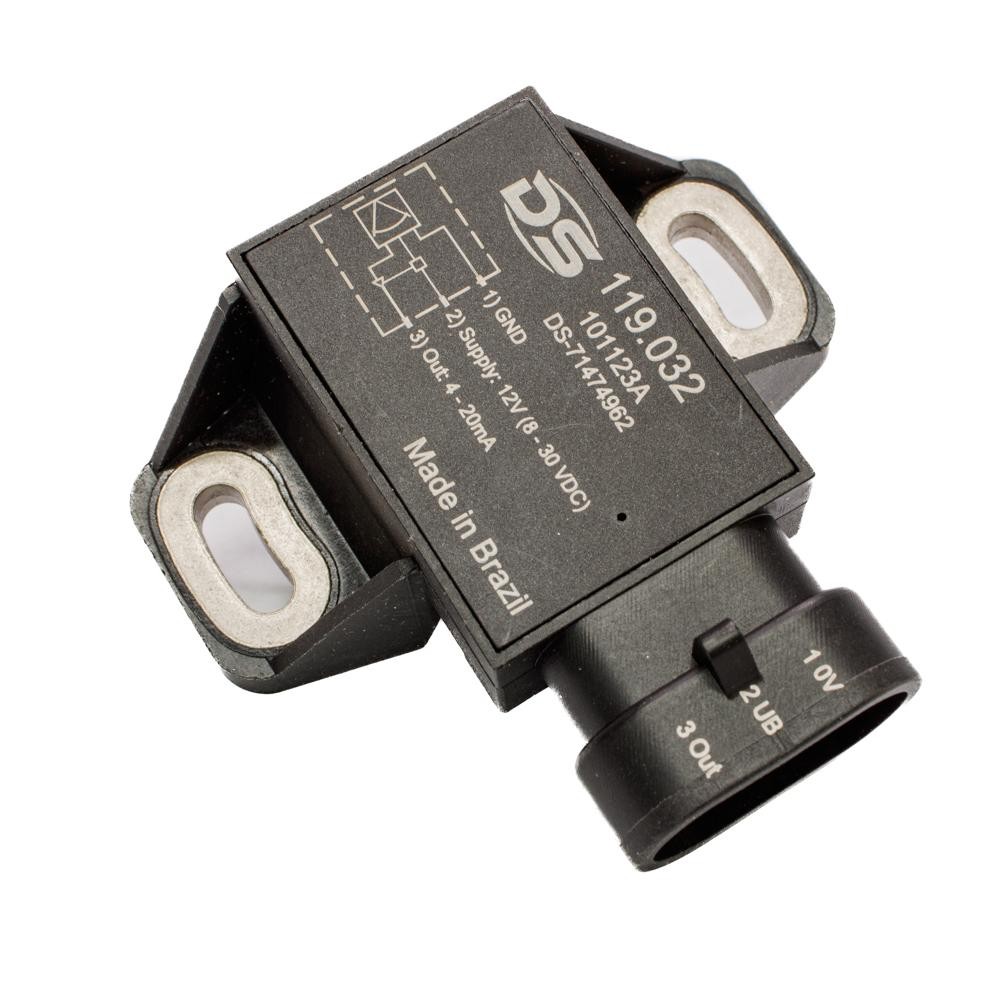 Sensor Posição de Ângulo Plantadeira Momentum 24F 30F 40F Hall 12V 3 Pinos - DS119032