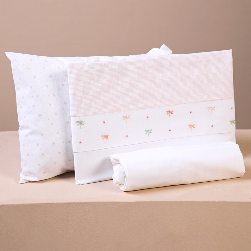 Jogo Lençol Berço Americano Papi Libélula - 3 Peças em Oferta na Shopee