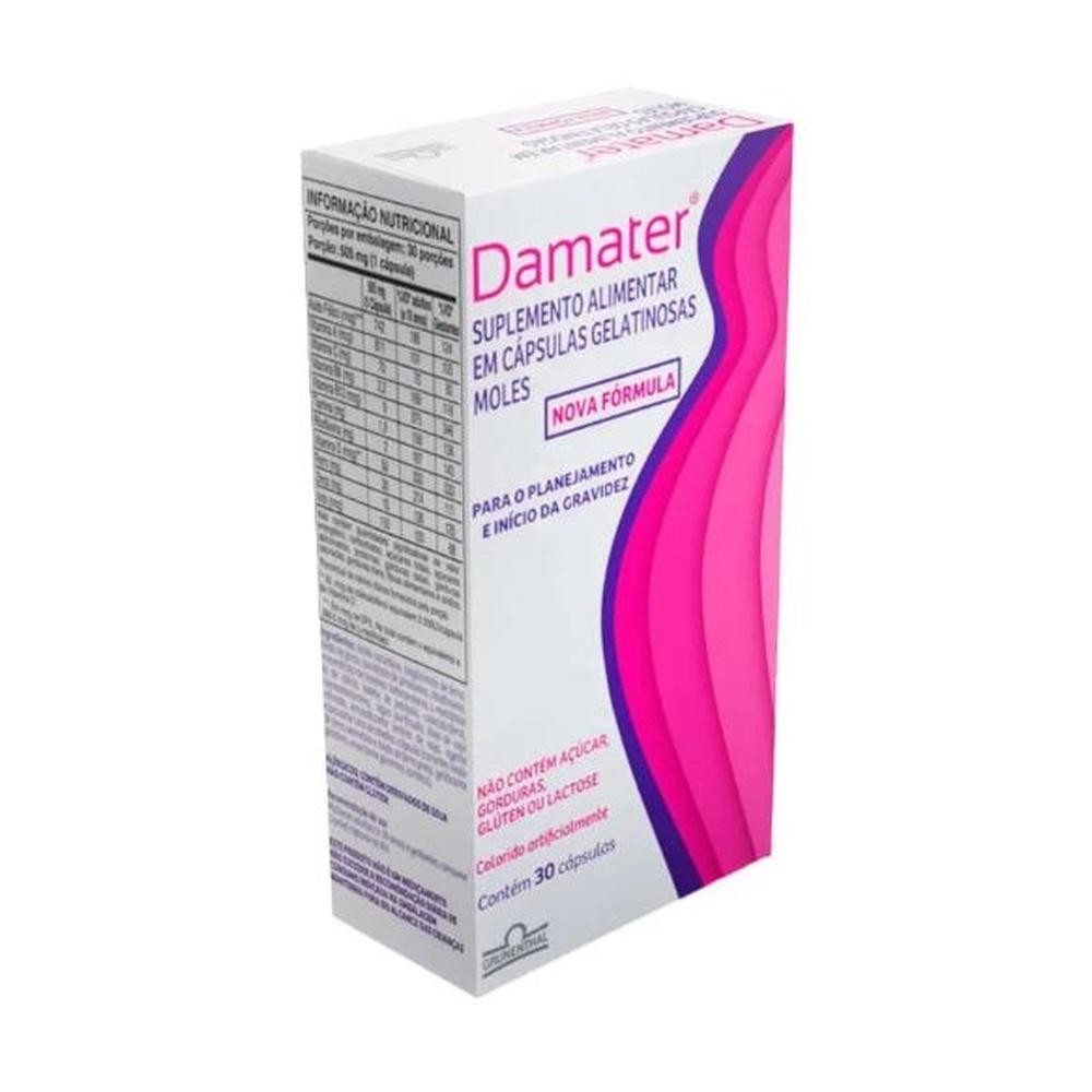 Damater Suplemento Alimentar com 30 Cápsulas