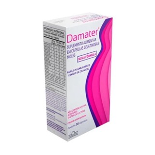 Damater Suplemento Alimentar com 30 Cápsulas em Oferta na Shopee