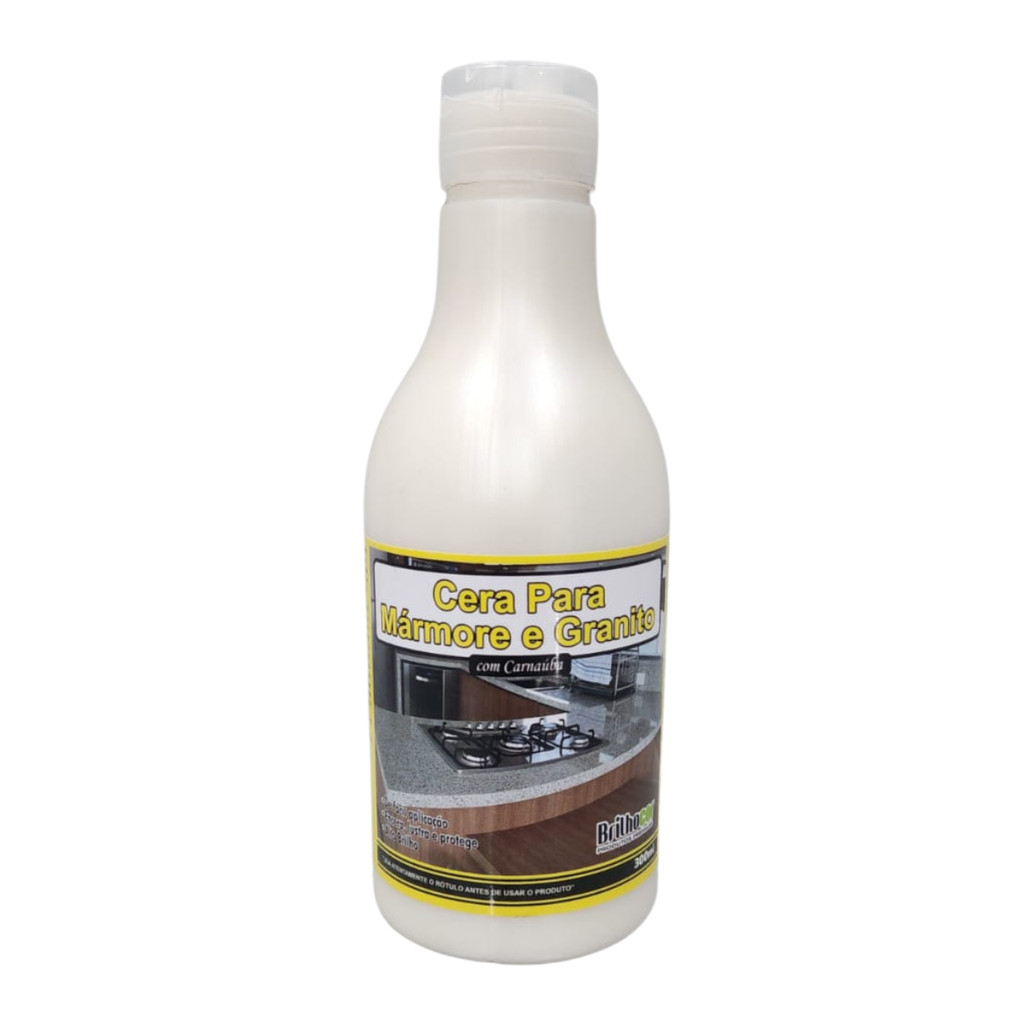 Cera Para Mármore e Granito Com Cera Carnaúba 300ml Éd+