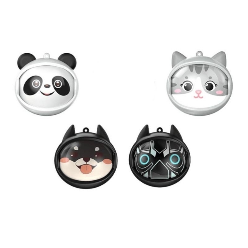 Fone Ouvido Bluetooth J60 Bichinho Animal Fofo Adulto Infantil Sem Fio com Corrente