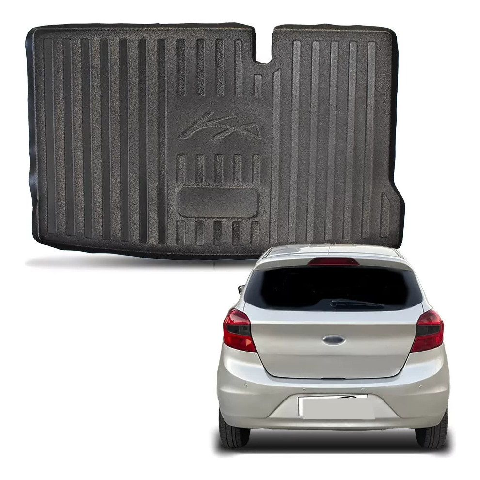 Tapete Bandeja Porta Malas Ford Ka Hatch 15 A 18 Preto
