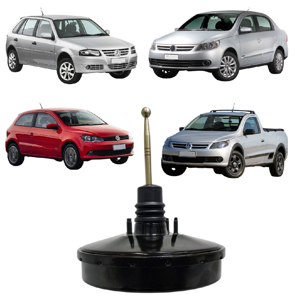 Hidrovácuo De Freio Da Controil Volkswagen Gol Comfortline 1.0L Sem ABS 2015