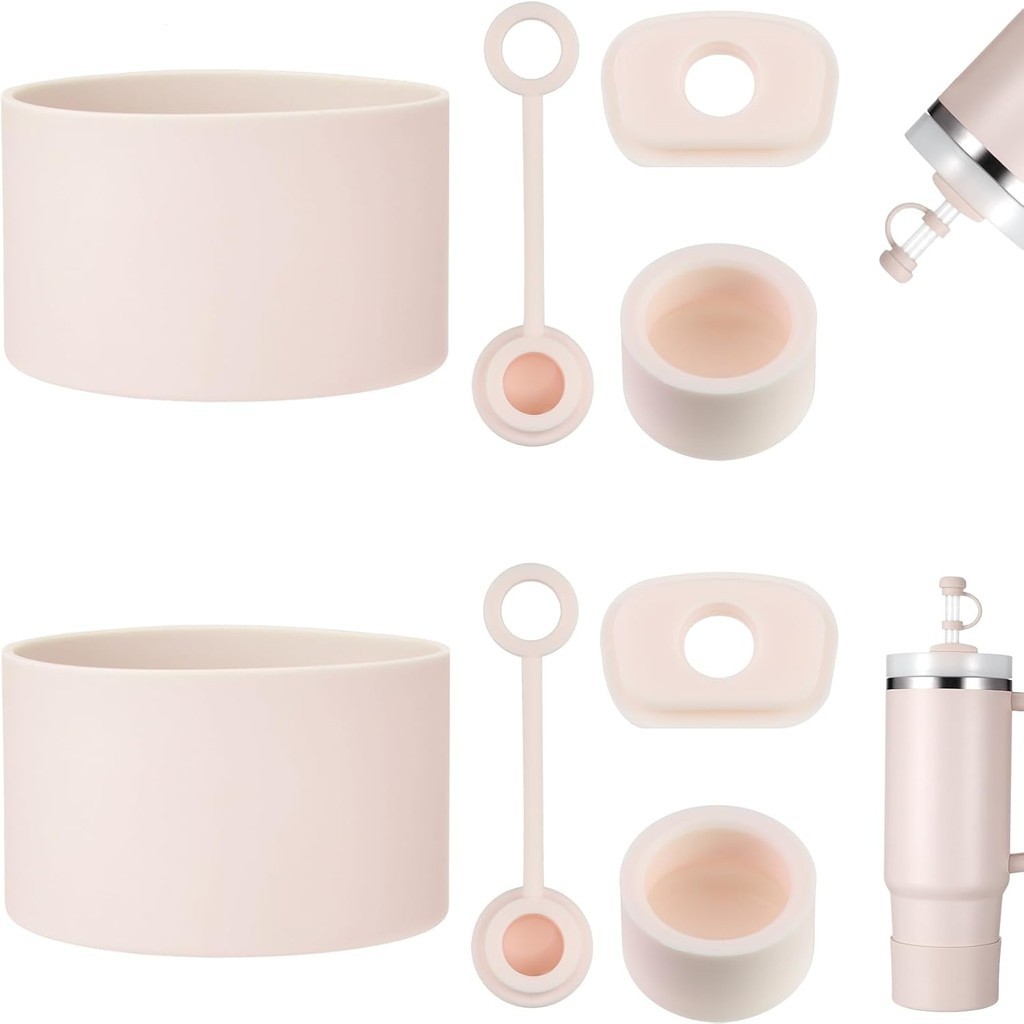 Conjunto de 8 peças de acessórios de silicone anti-derramamento e botas de proteção para  H2.0 40oz/30oz em Oferta na Shopee