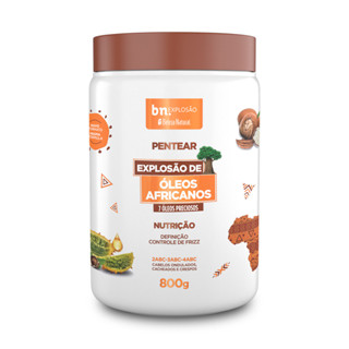 Creme de Pentear para Cachos Explosão de Óleos Africanos 800g – Beleza Natural em Oferta na Shopee