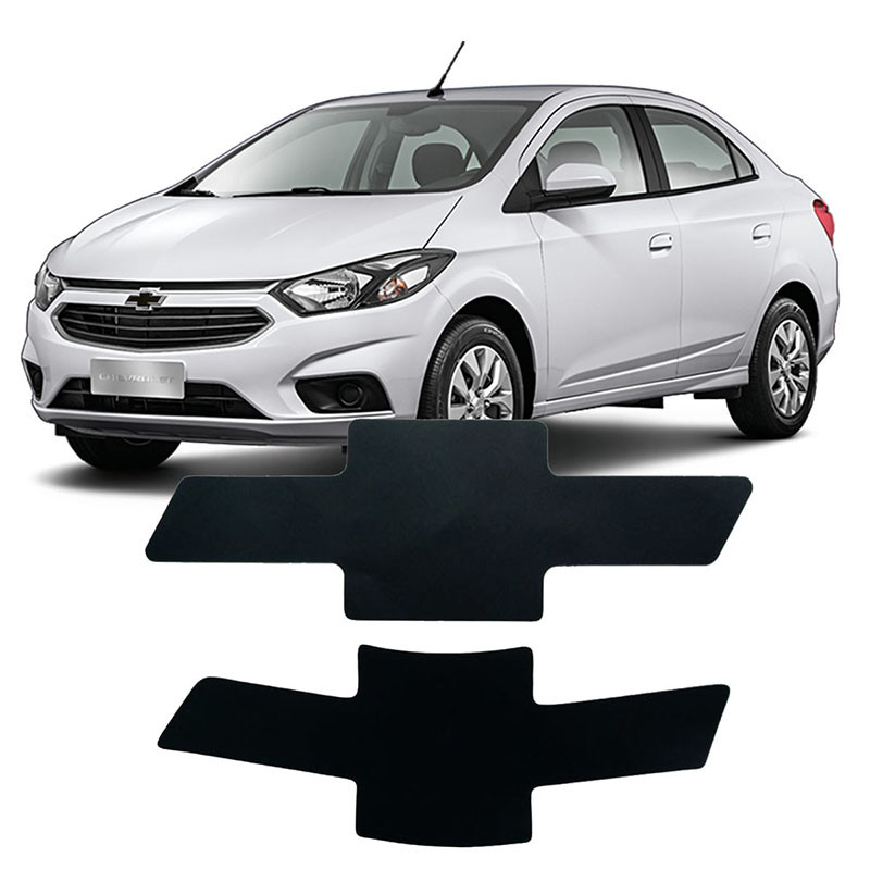 Gravata Adesiva Chevrolet Prisma 2017 Black Piano em Oferta na Shopee