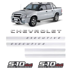 Kit Faixa S10 Executive Turbo Electronic 4x4 Vermelho