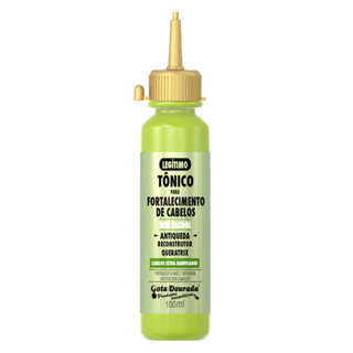 Tônico Gota Dourada para Fortalecimento de Cabelos Antiqueda 100ml em Oferta na Shopee