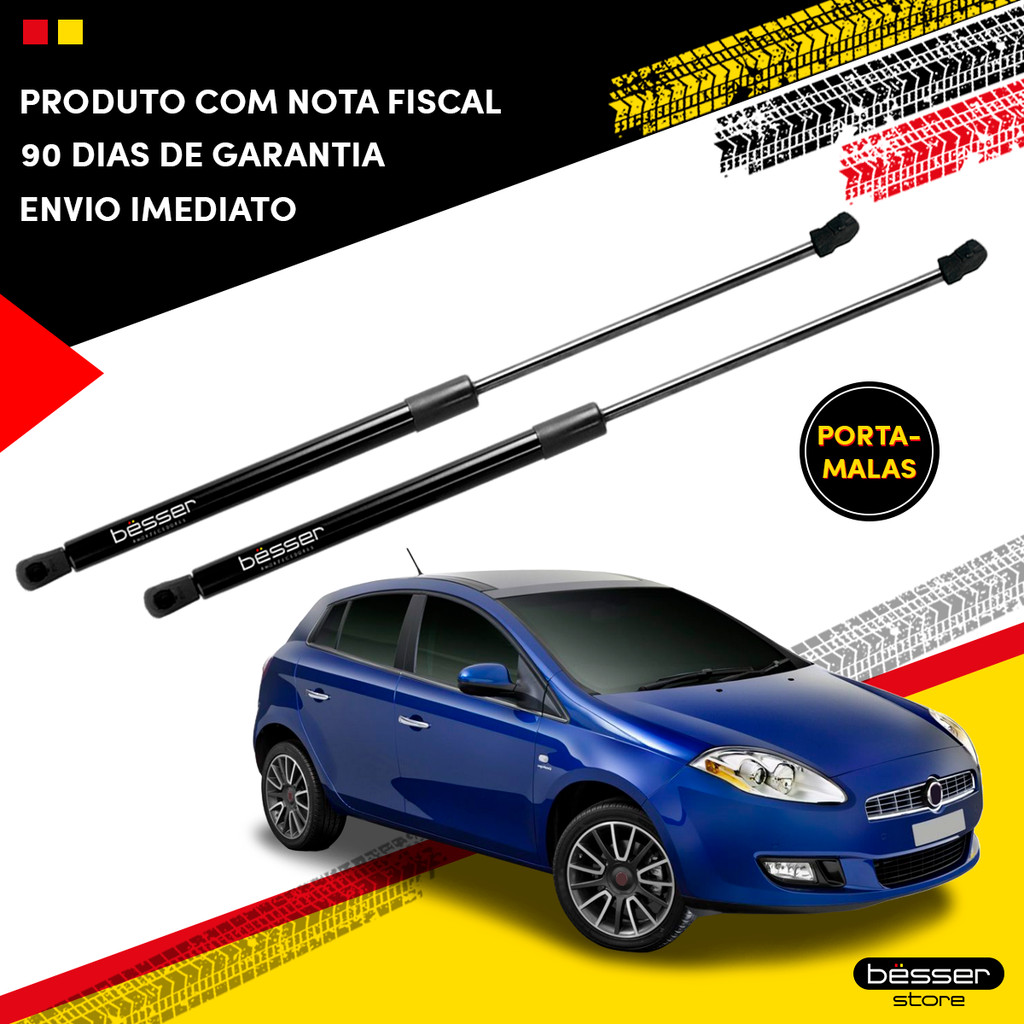 Par Amortecedor Para Tampa Traseira Fiat Bravo 2010 à 2015 Amortecedor Porta Malas Fiat Bravo