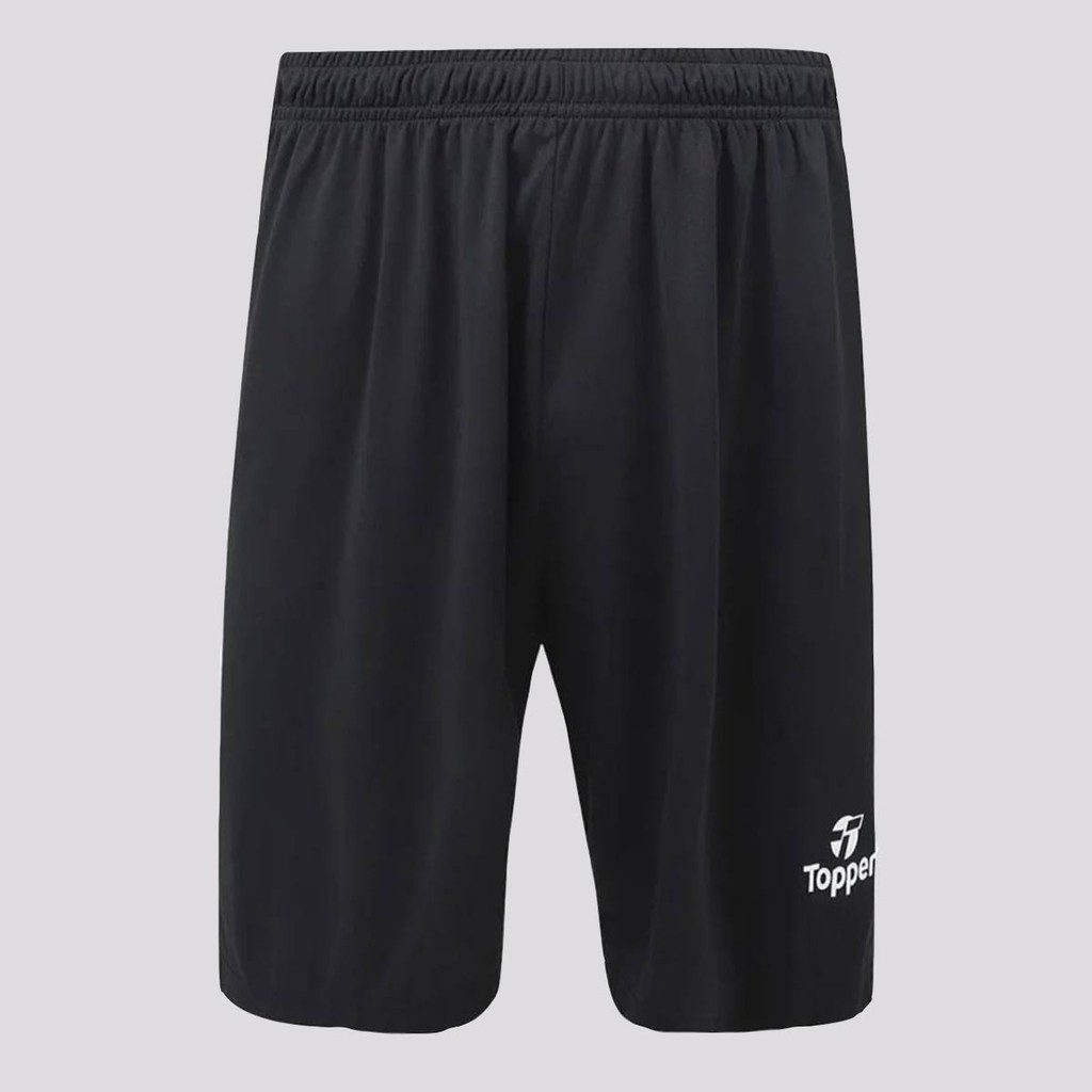 Calção Topper Classic New Juvenil Preto em Oferta na Shopee