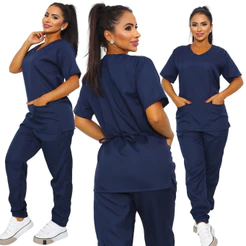 Pijama Cirurgico Scrub Roupa Privativa Hospitalar - Unissex