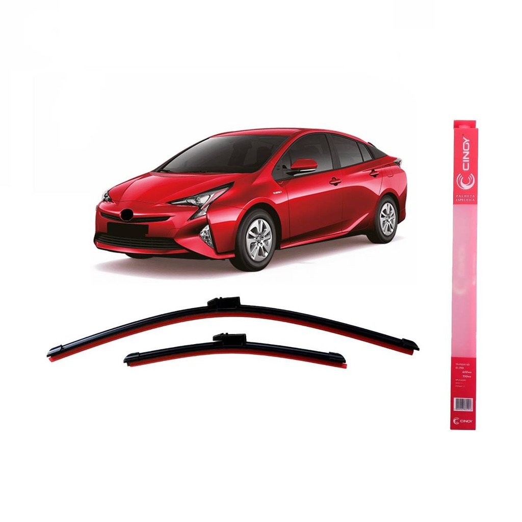 Palheta Limpador Parabrisa Prius 2013 2014 2015 2016 2017 2018 Em Diante Dianteira Silicone Cinoy em Oferta na Shopee