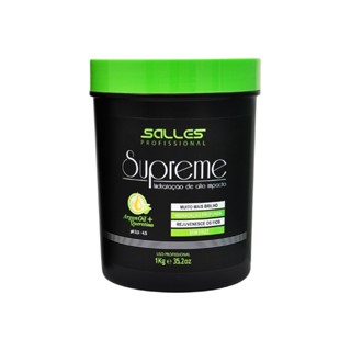 Máscara Hidratação Alto Impacto Supreme Salles Profissional 1kg em Oferta na Shopee
