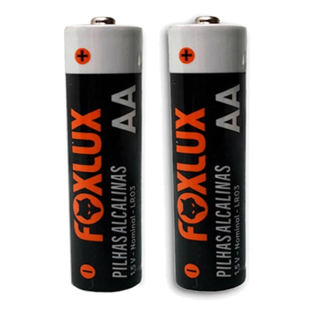 Pilha Alcalina Foxlux | longa duração, energia confiável, desempenho constante