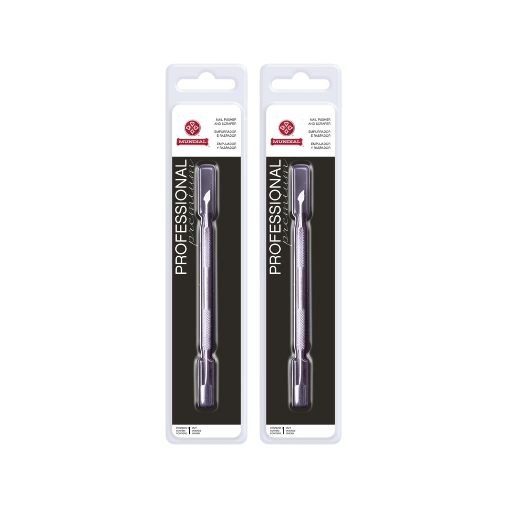 Kit 2 Espátula Empurrador Raspador 371M Profissional Mundial