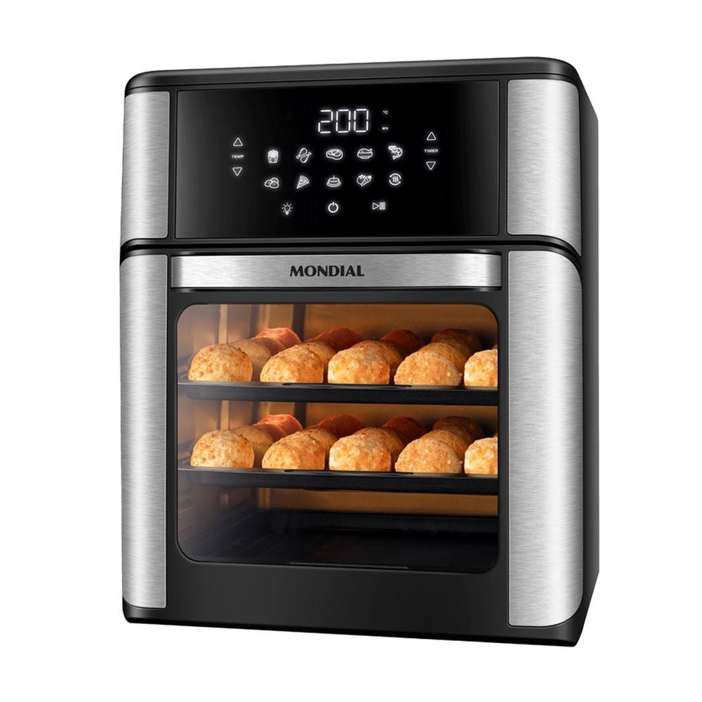 Fritadeira Air Fryer Oven 12L Mondial AFON-12L-BI 127V - Home Appliances