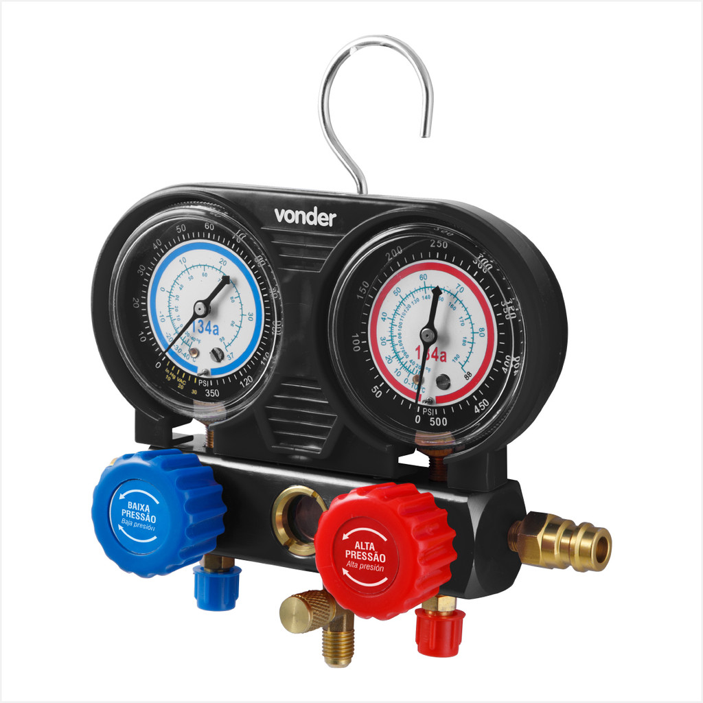 Manifold para ar-condicionado automotivo - Vonder