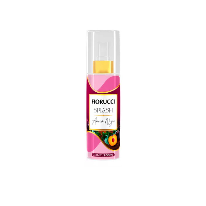 Body Splash Ameixa Negra Fiorucci DeoColonia Feminina 200ml