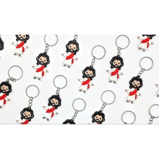 chaveiro Jesus Lembrancinha 10un Chaveirinho Festa Igreja Yeshua em Oferta na Shopee