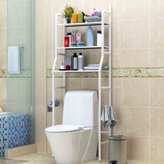 Rack Organizador De Banheiro Prateleira Estante Multifuncional Com Suporte Armazenamento em Oferta na Shopee