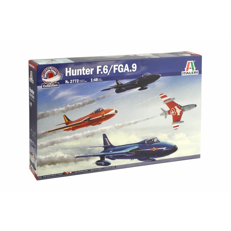 Plastimodelismo Avião Hunter F.6/FGA,9 Aerobatic Italeri Revell - 2772
