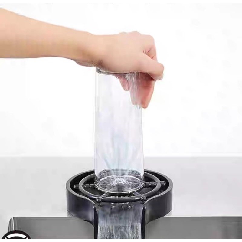 kit 2 Lavadora Lava Copos Automático de Pia para Copos, Taças e Coqueteleira para Cozinha Bar