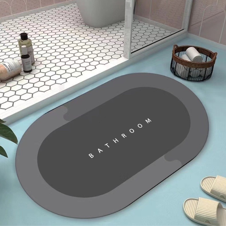 Tapete de Banheiro Absorvente E Antiderrapante por R$ 22,99