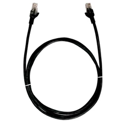 Cabo de Rede UTP (Patch Cord) RJ45 Cat 6 - 10 metros - Preto - Plus Cable PC-ETH6U100BK