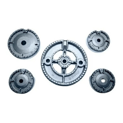 Kit Bacia Queimador Difusor Cooktop Dako Com Tripla Chama