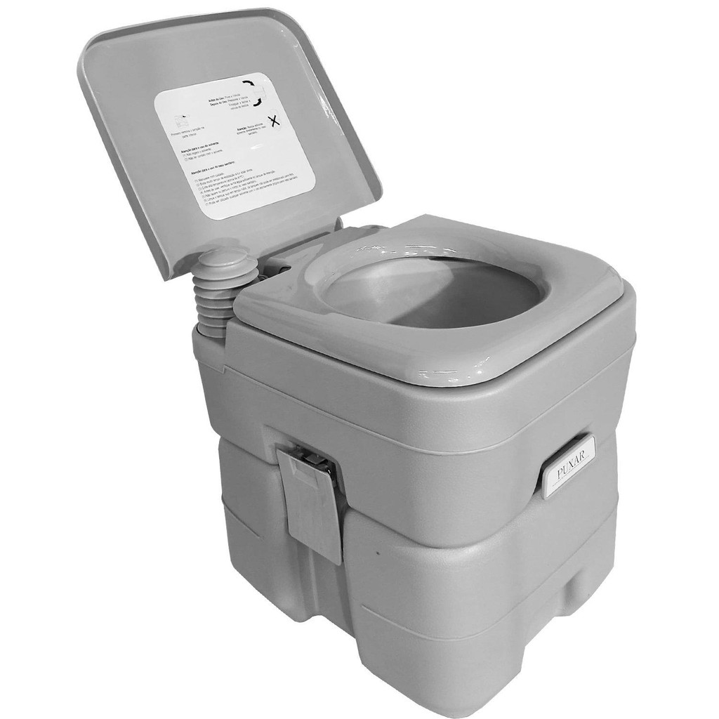 Vaso Sanitário Banheiro Químico Portátil Camping 20 Litros