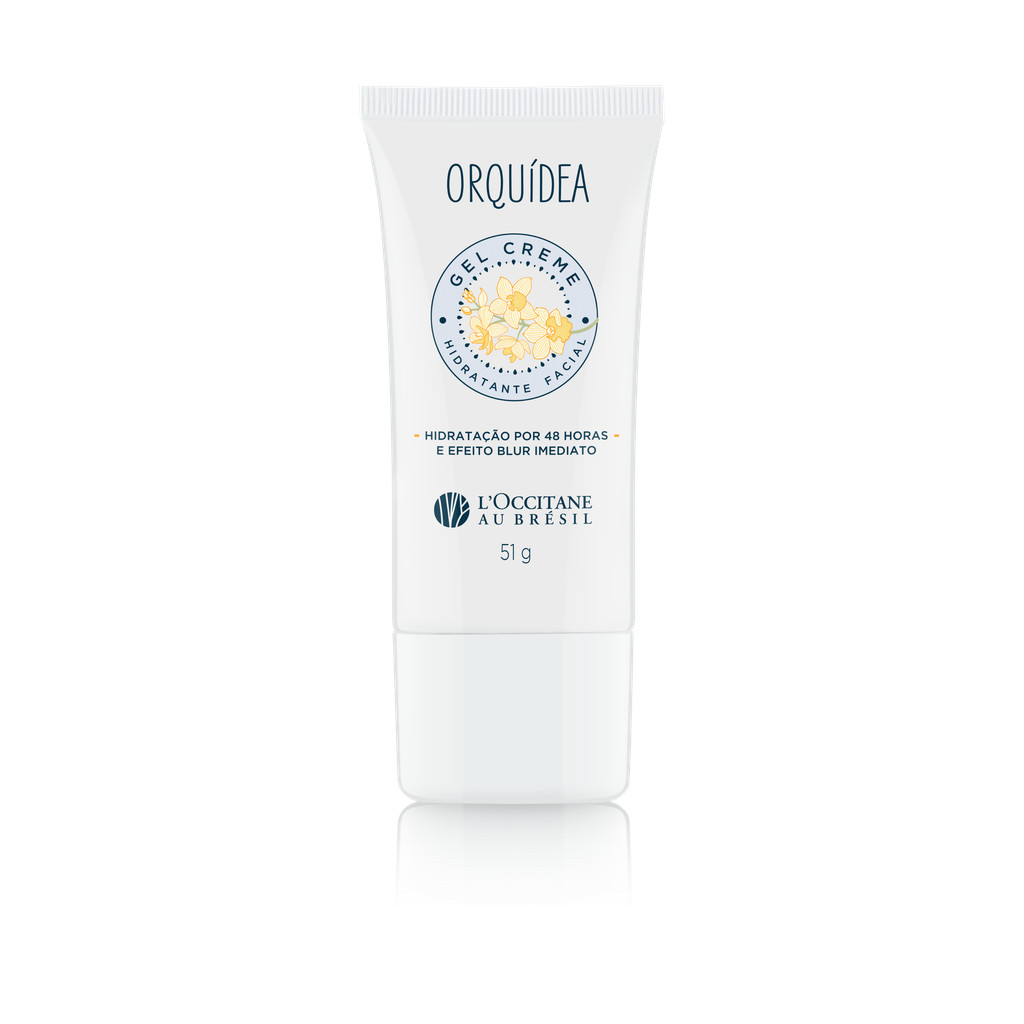 Gel Creme Hidratante Facial Orquídea 51g - Beauty