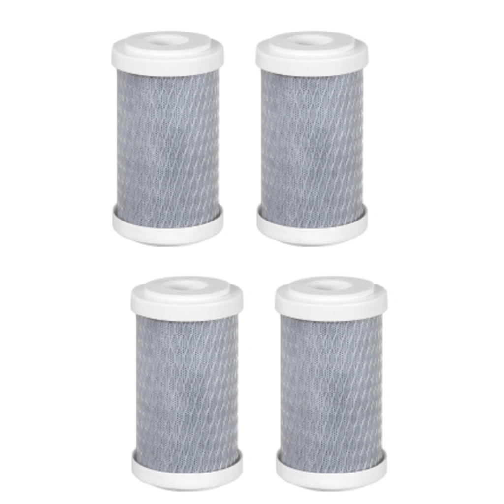KIT 4 UN Refil BBI P/Filtros POU 125 A 5" Compativel BBI F125, ACQUA 125, Hidrofiltros POU 5”,FIT 5”