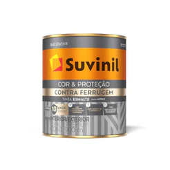 ESMALTE SUVINIL CONTRA FERRUGEM BRILHANTE 900ML VÁRIAS CORES