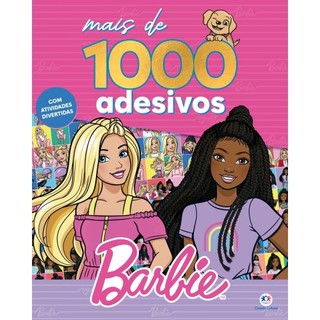 Livro Adesivos Barbie - Mais de 1000 adesivos em Oferta na Shopee