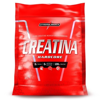 Integralmedica Creatina Hardcore Monohidratada em Pó - Suplemento para Ganho de Força e Massa Muscular - Pouch 1kg em Oferta na Shopee