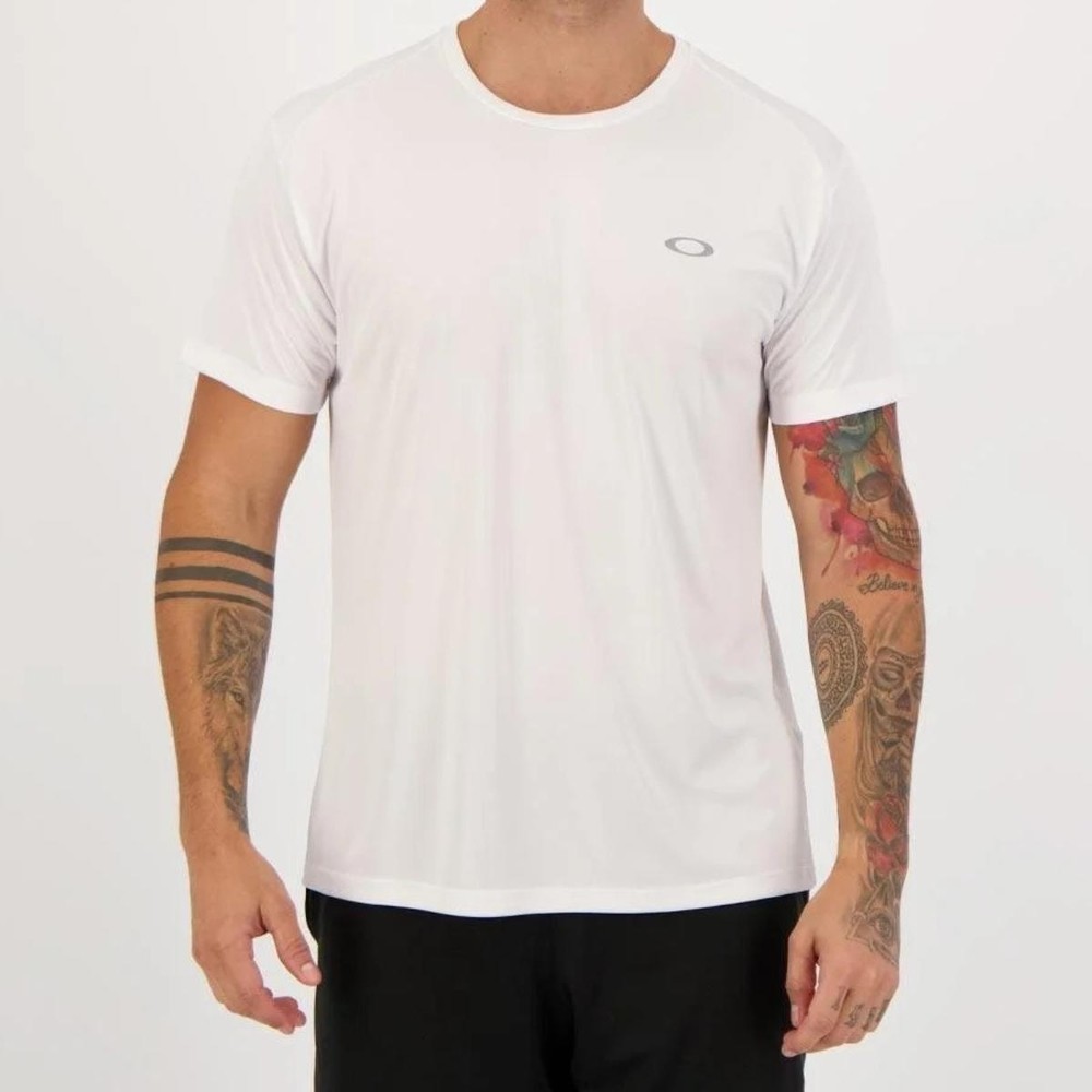 Camiseta Oakley Daily Sport III Masculina - Branco