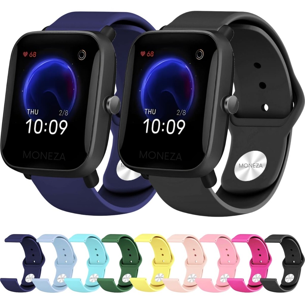 Pulseira Sport Para Amazfit Bip U Pulseira Silicone Para Amazfit Bip U Pro Pulseira Para Amazfit Bip